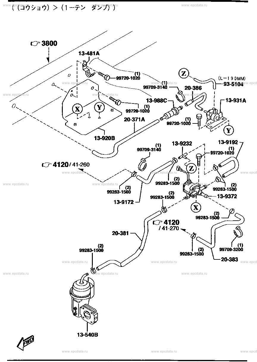 Exhaust control system (4000CC)(light oil) ((?????)>(1-AY A?YI?))