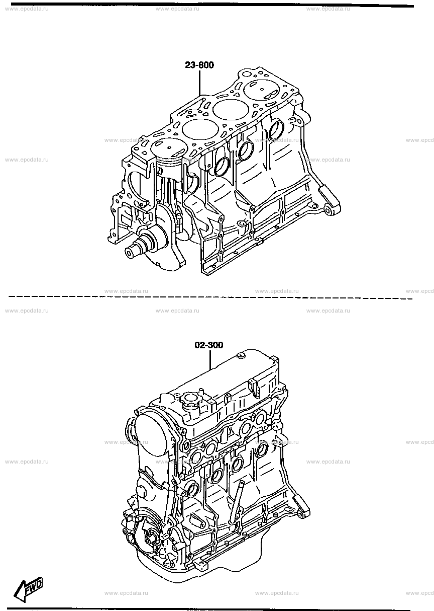Engine & transmission set (gasoline & LPG)(2000CC)