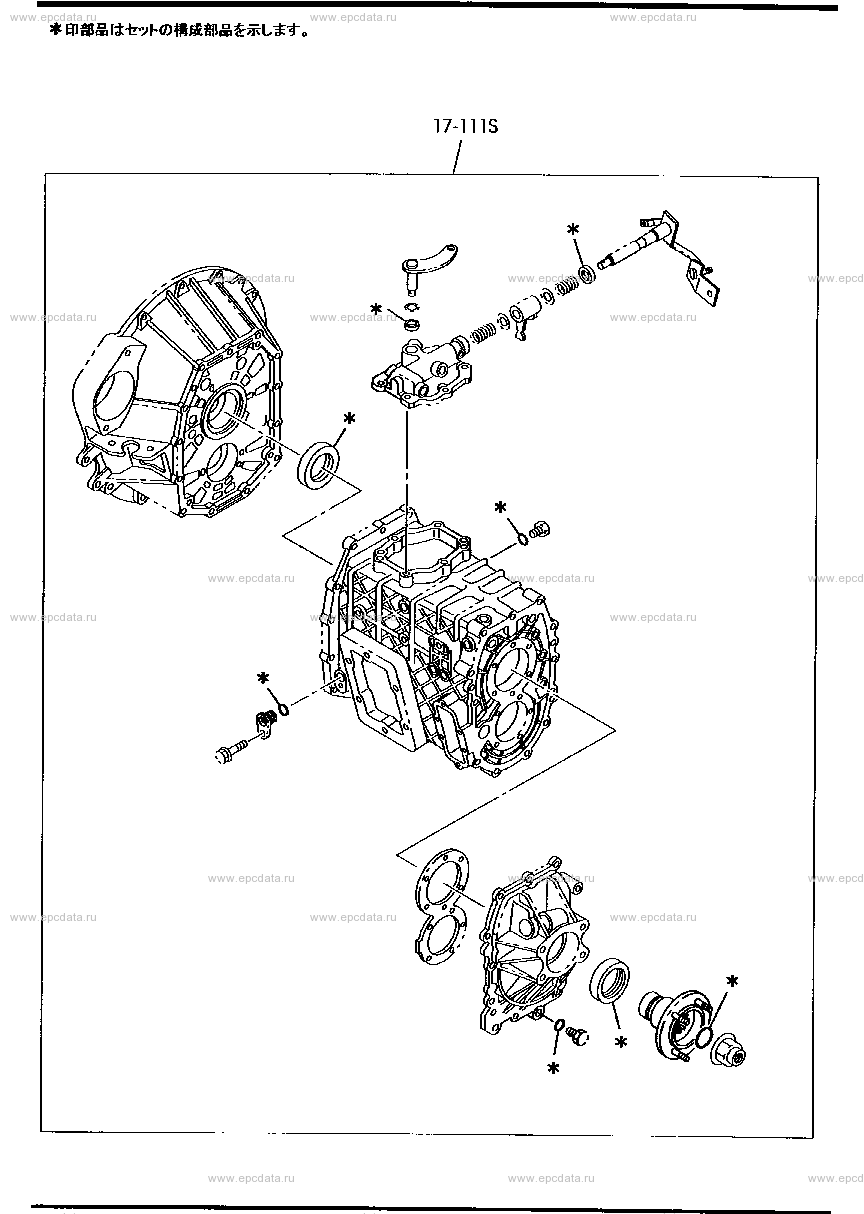 Manual transmission gasket & seal kit
