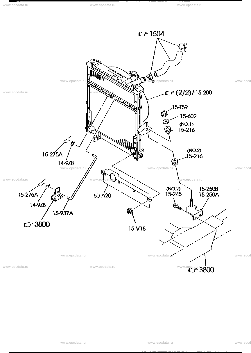 Cooling system(radiator) for Mazda Titan - Amayama
