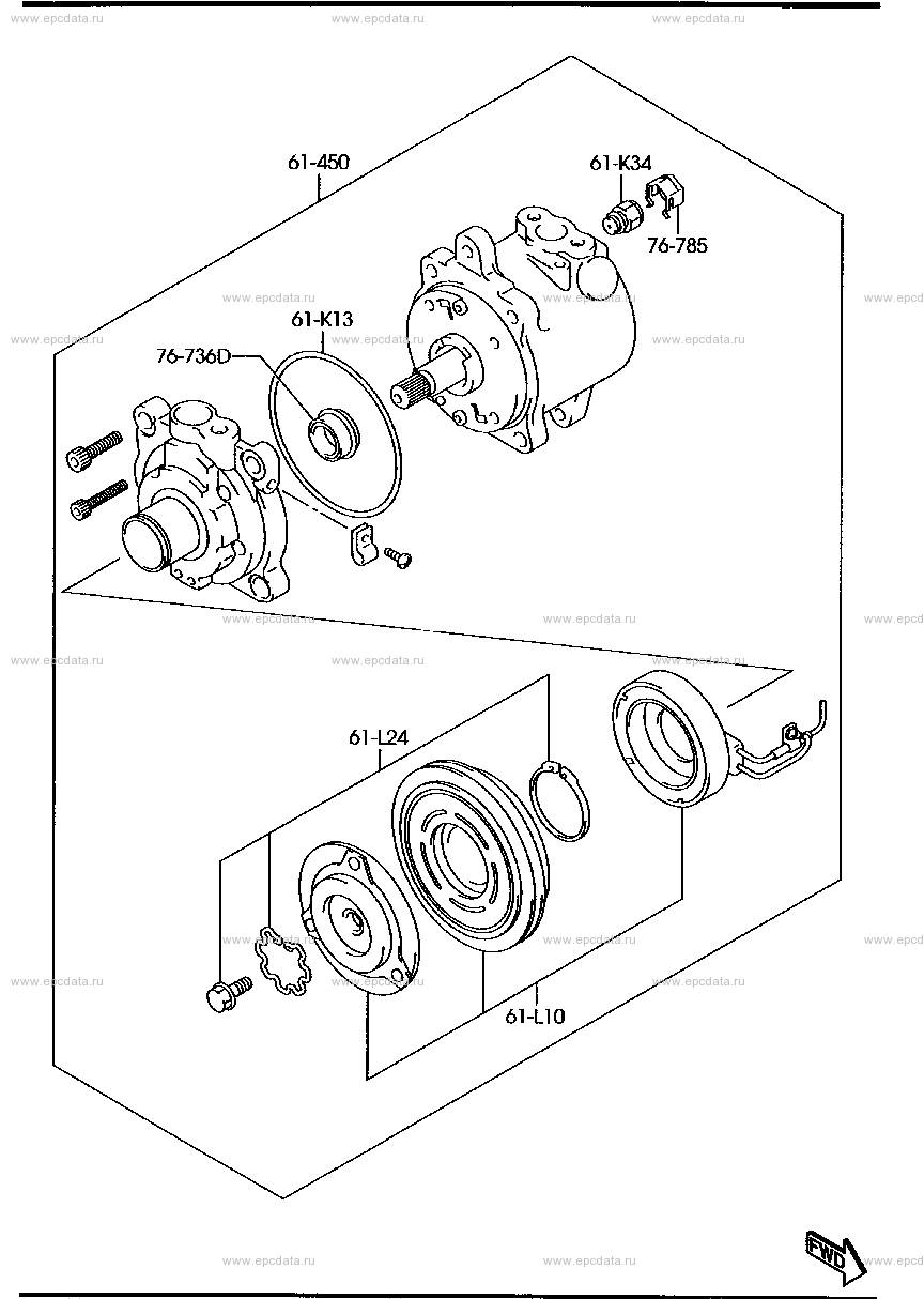 Air Conditioner Compressor Inner Parts