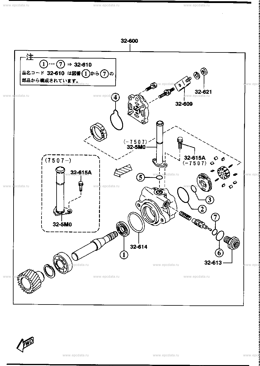 Power steering system (diesel)