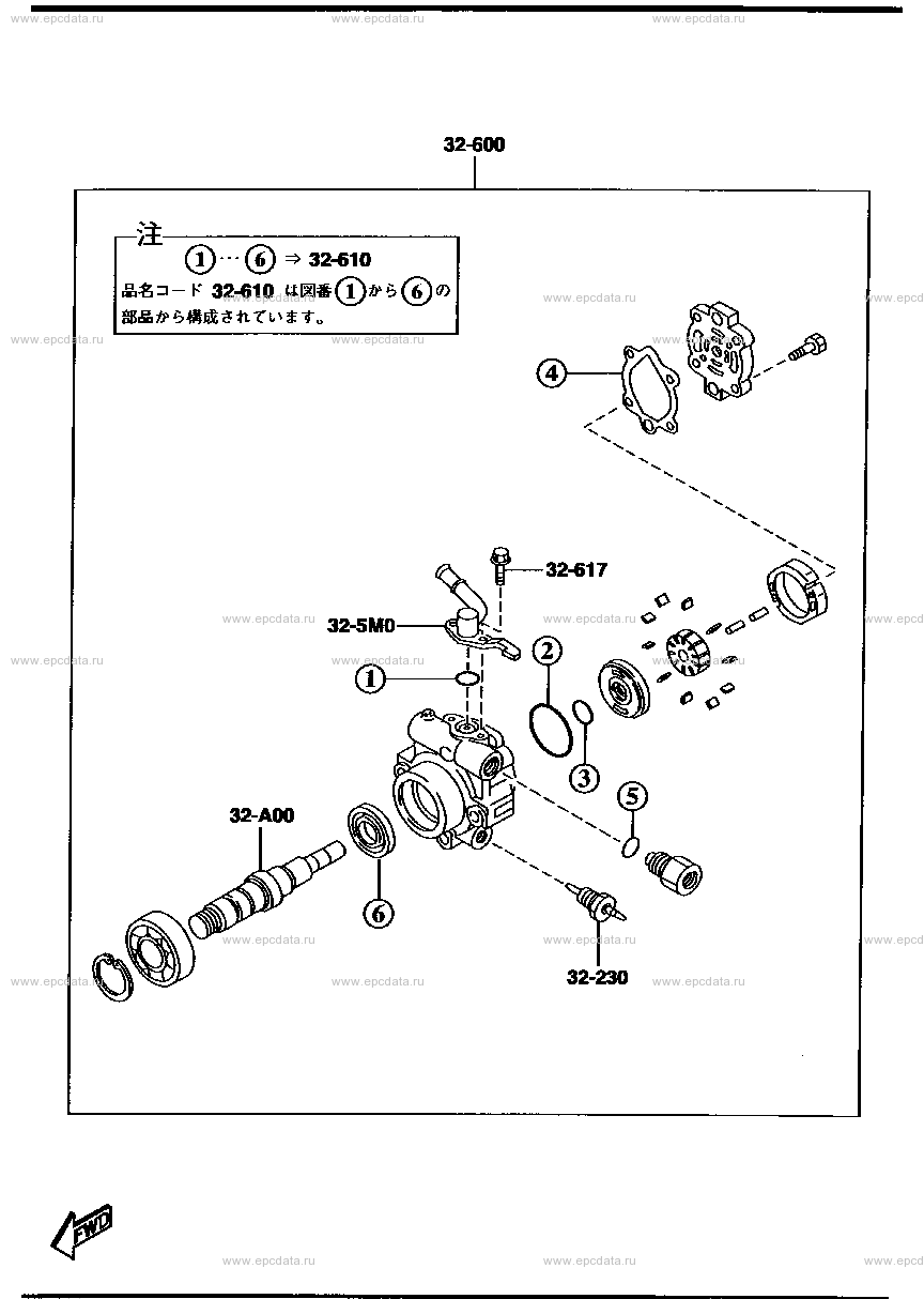 Power steering system (gasoline)(2000CC)