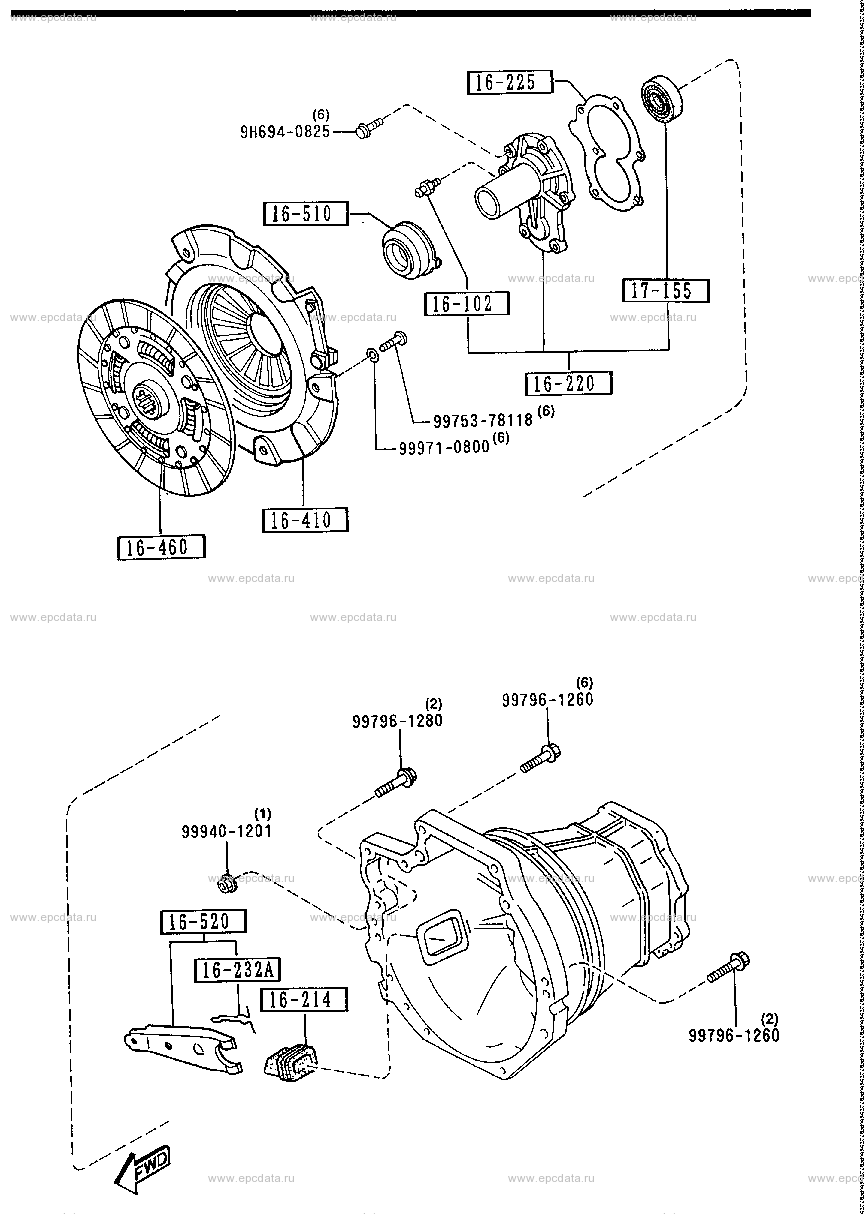 Clutch disk & cover