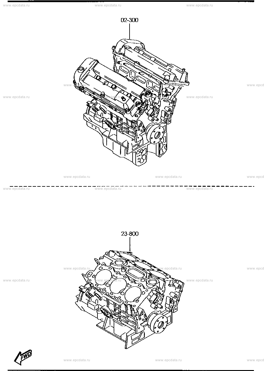 Engine & transmission set (3000CC)