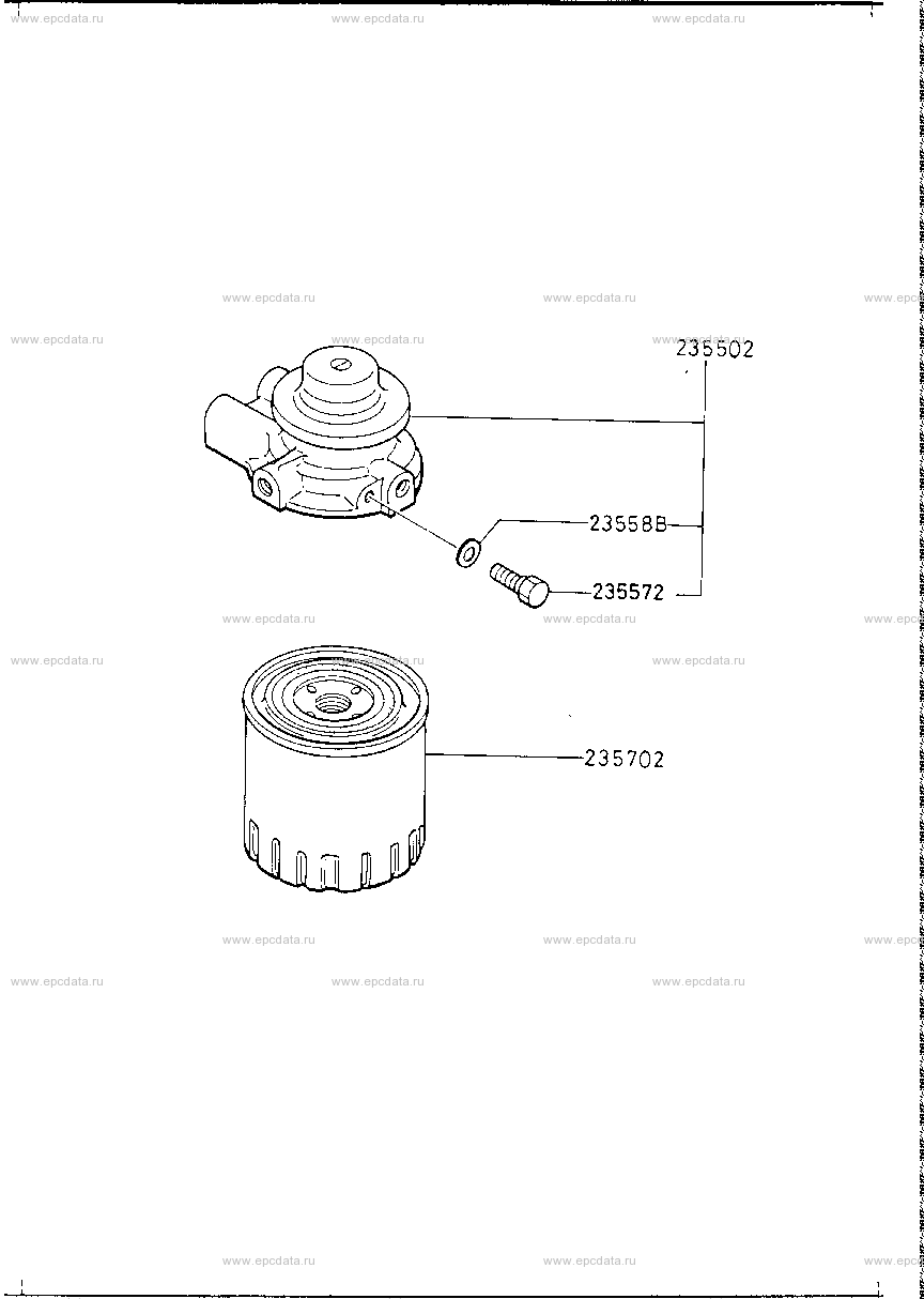 Fuel filter inner parts (3000CC)