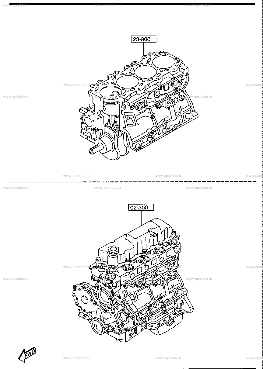 Engine & transmission set (3000CC)