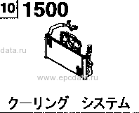1500BB - Cooling system (2300cc)(non-turbo)
