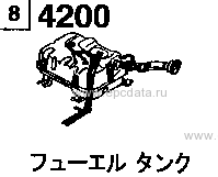 4200BA - Fuel tank (diesel)(4wd)