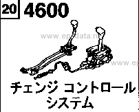 4600B - Change control system (4wd)