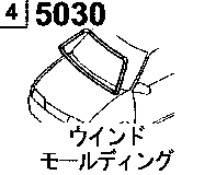 5030A - Window molding 