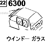 6300A - Window glass 