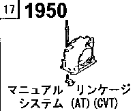 1950B - Cvt manual linkage system