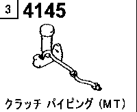 4145A - Clutch piping (mt)
