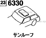 6330B - Sunroof (hatchback)