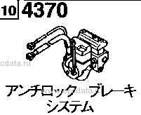 4370AD - Anti-lock brake system (with dsc) (at)
