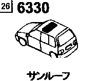 6330A - Sunroof 