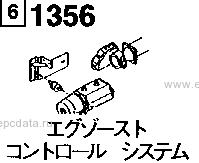 1356D - Exhaust control system (4300cc)(light oil)(mt)
