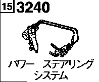 3240 - Power steering system (3000cc)