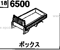 6500AC - Box (standard body) (full wide low) (mt)(2.95t & 3.0t)