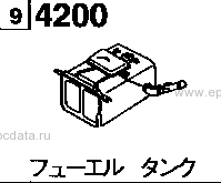4200B - Fuel tank (standard body) (koushou)(light oil)
