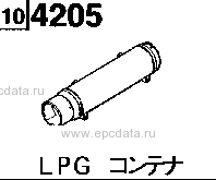4205 - L.p.g. container (lpg)