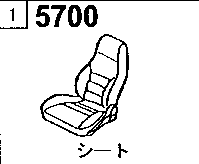 5700A - Seat 