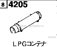 4205 - L.p.g. container 