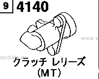 4140A - Clutch release (mt)