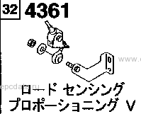 4361A - Load sensing proportioning valve 
