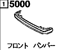 5000A - Front bumper (s)