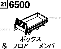 6500 - Box & floor member 