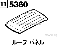 5360 - Roof panel