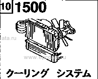 1500 - Cooling system (non-turbo) 