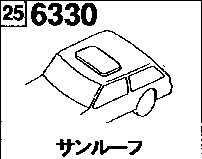 6330A - Sunroof (coupe)