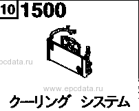 1500G - Cooling system (diesel)