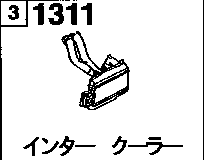 1311 - Intercooler (diesel)