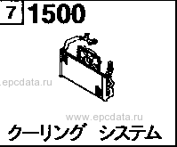 1500A - Cooling system (1500cc)