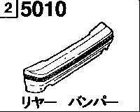 5010 - Rear bumper