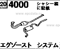 4000A - Exhaust system (diesel)