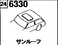 6330A - Sunroof (4 -door) 