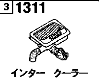 1311D - Intercooler (rotary) 