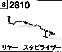 2810D - Rear stabilizer (rotary) 