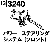 3240A - Power steering system (front)