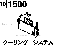 1500B - Cooling system (2500cc)