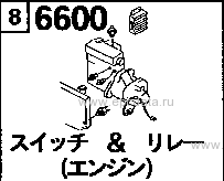 6600 - Switch & relay (engine) (gasoline)