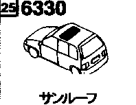 6330A - Sunroof 
