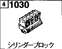 1030B - Cylinder block (diesel)