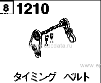 1210 - Timing belt (diesel)
