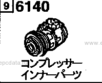 6140 - Compressor inner parts (air conditioner) 